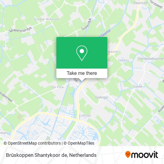 Brûskoppen Shantykoor de map