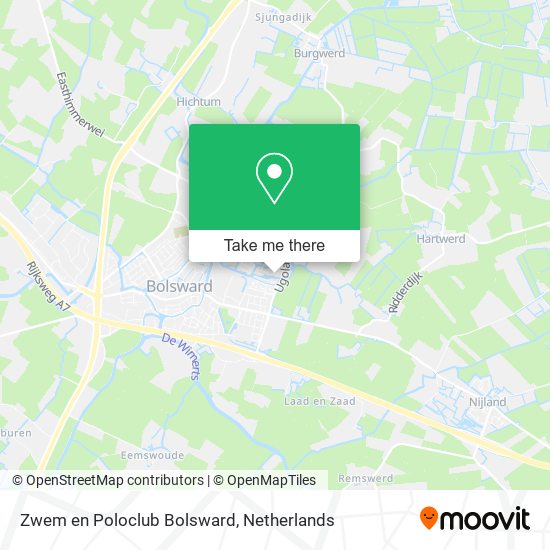 Zwem en Poloclub Bolsward Karte