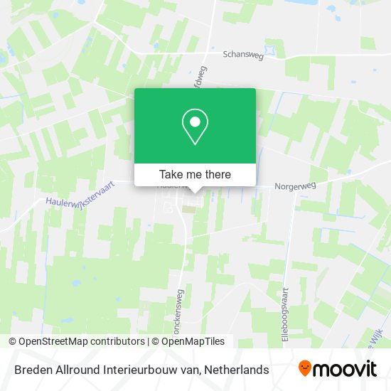 Breden Allround Interieurbouw van map