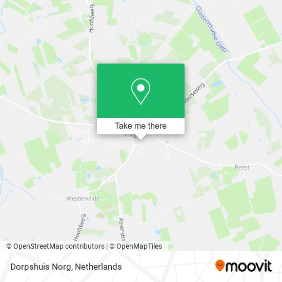 Dorpshuis Norg map