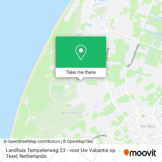 Landhuis Tempelierweg 23 - voor Uw Vakantie op Texel map
