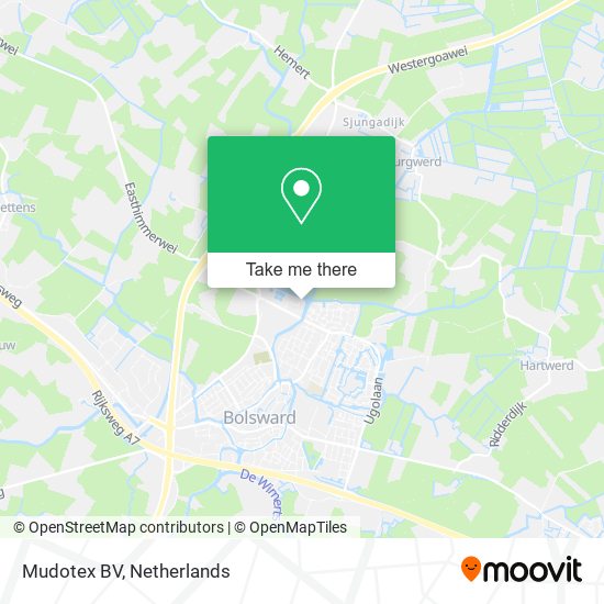 Mudotex BV map