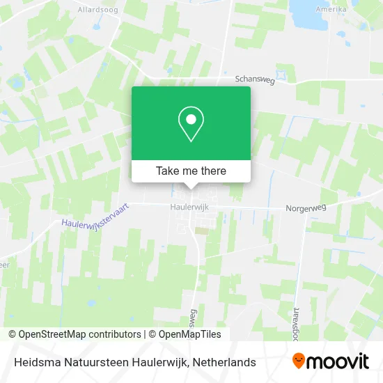Heidsma Natuursteen Haulerwijk map