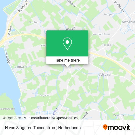 H van Slageren Tuincentrum map