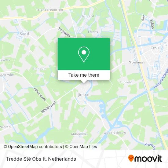 Tredde Sté Obs It map