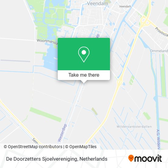 De Doorzetters Sjoelvereniging map