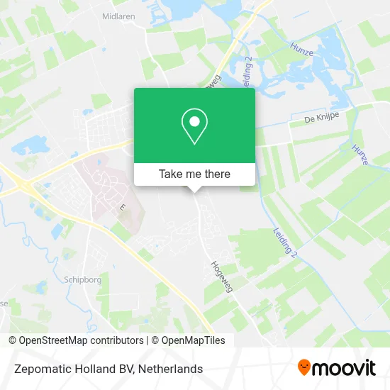 Zepomatic Holland BV map