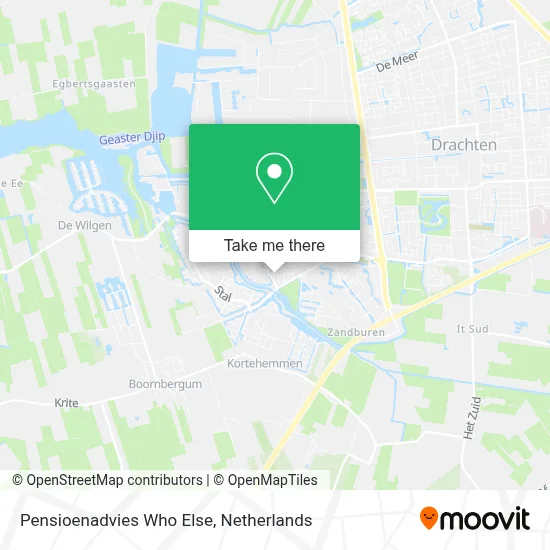 Pensioenadvies Who Else map