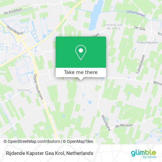 Rijdende Kapster Gea Krol map