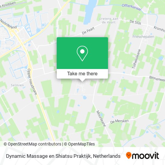 Dynamic Massage en Shiatsu Praktijk map