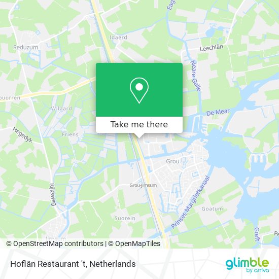 Hoflân Restaurant 't map