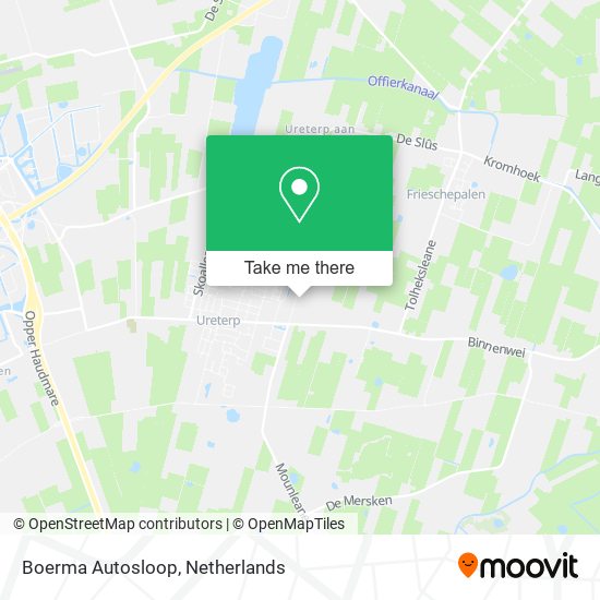 Boerma Autosloop Karte