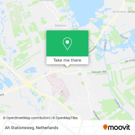Ah Stationsweg map