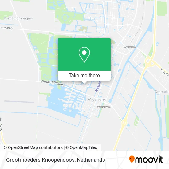 Grootmoeders Knoopendoos map