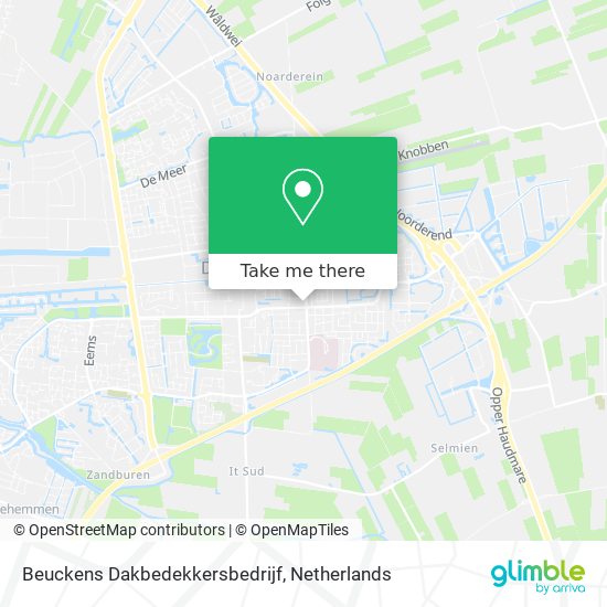 Beuckens Dakbedekkersbedrijf map