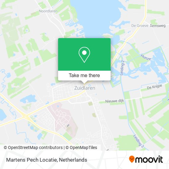 Martens Pech Locatie Karte