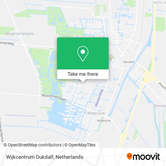 Wijkcentrum Dukdalf map