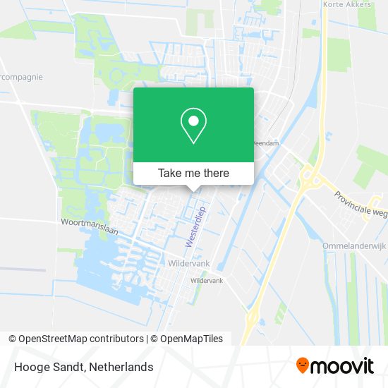 Hooge Sandt map