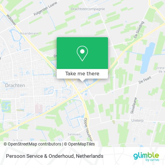 Persoon Service & Onderhoud Karte