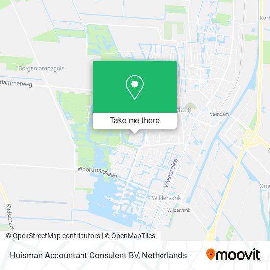 Huisman Accountant Consulent BV map