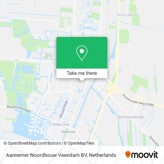 Aannemer Noordbouw Veendam BV map