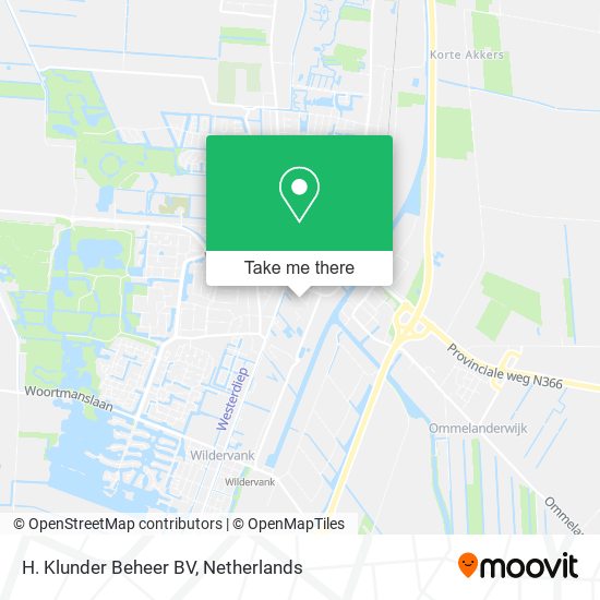 H. Klunder Beheer BV map