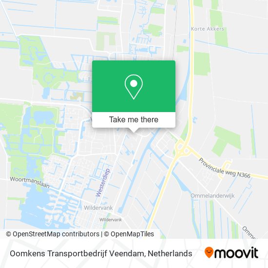 Oomkens Transportbedrijf Veendam Karte