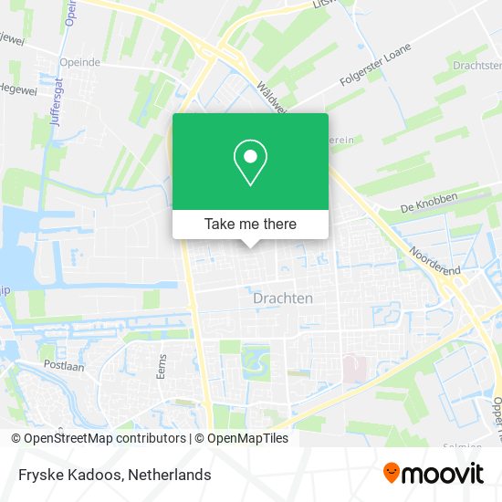 Fryske Kadoos map