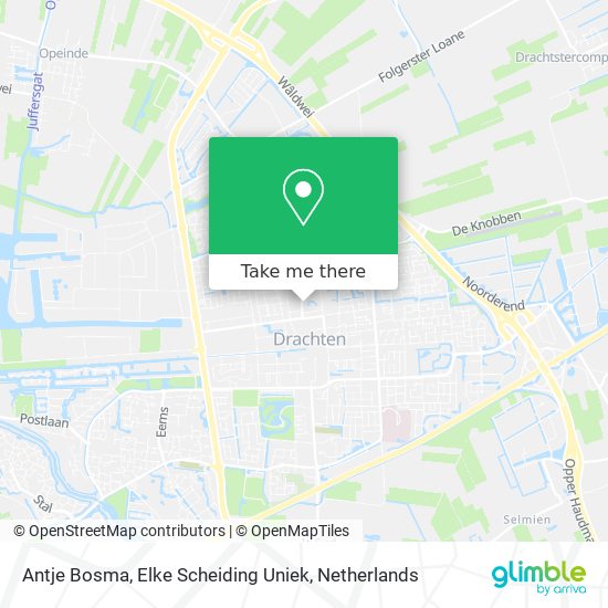 Antje Bosma, Elke Scheiding Uniek map