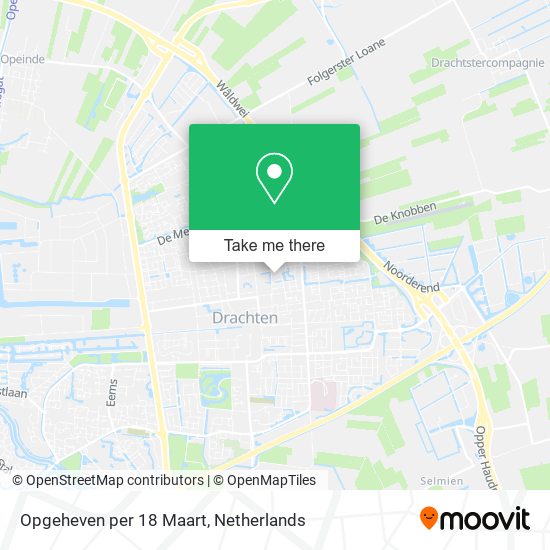 Opgeheven per 18 Maart map