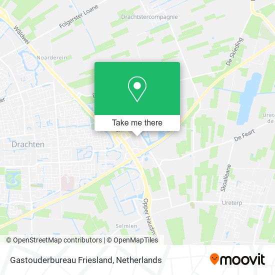 Gastouderbureau Friesland Karte