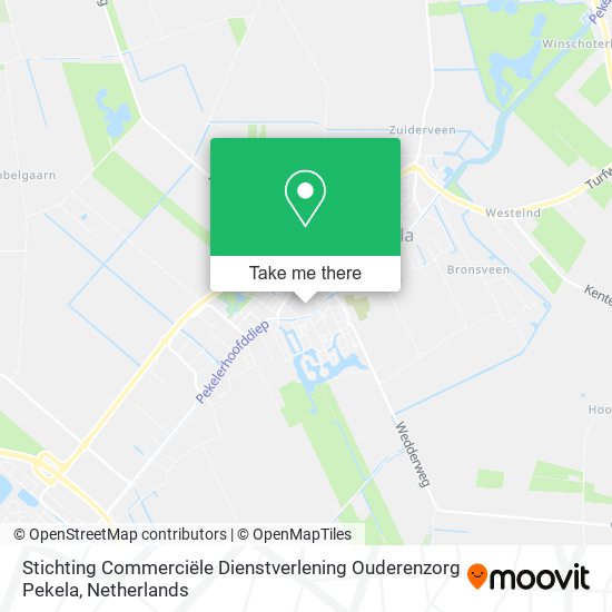 Stichting Commerciële Dienstverlening Ouderenzorg Pekela map