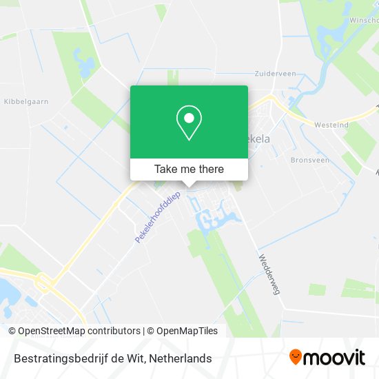 Bestratingsbedrijf de Wit map