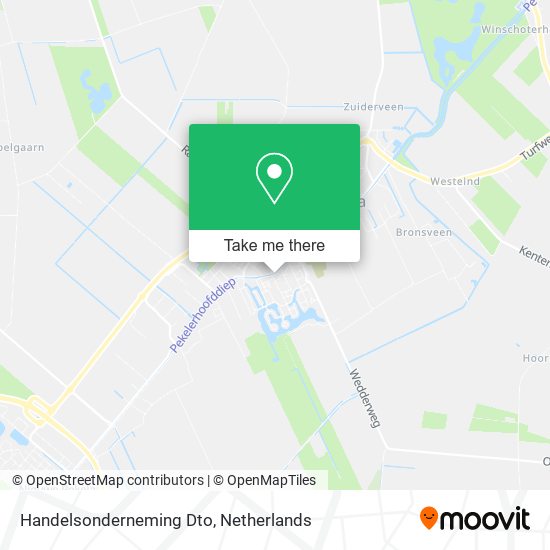 Handelsonderneming Dto map