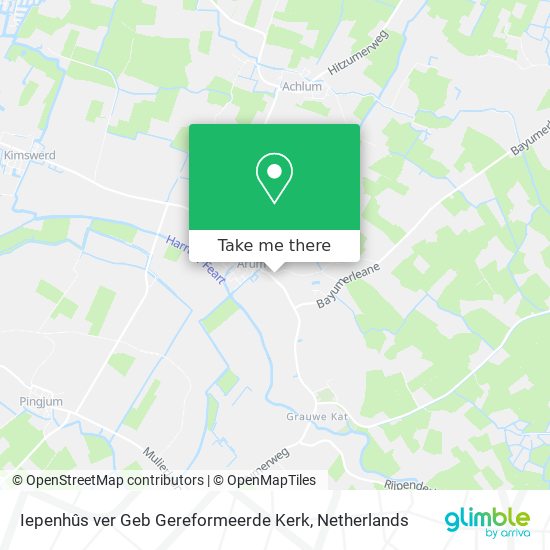 Iepenhûs ver Geb Gereformeerde Kerk map