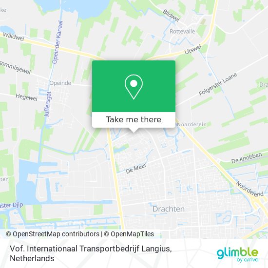 Vof. Internationaal Transportbedrijf Langius map