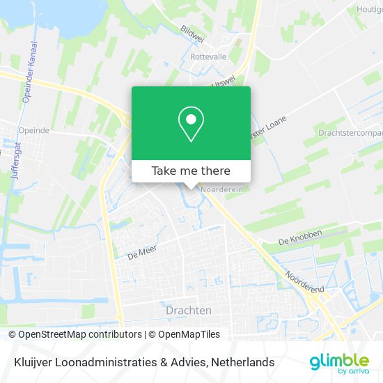 Kluijver Loonadministraties & Advies Karte