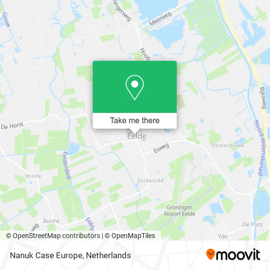 Nanuk Case Europe map