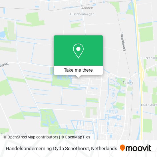 Handelsonderneming Dyda Schothorst map