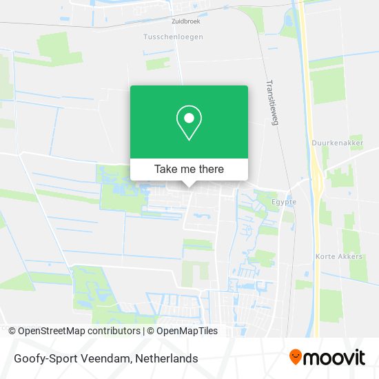 Goofy-Sport Veendam map