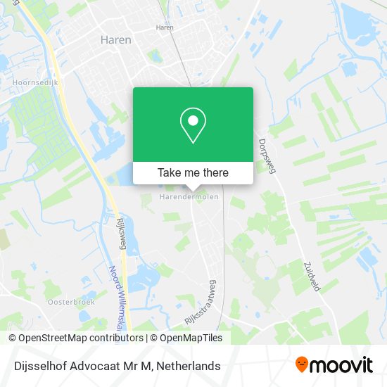 Dijsselhof Advocaat Mr M map
