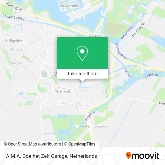 A.M.A. Doe het Zelf Garage map
