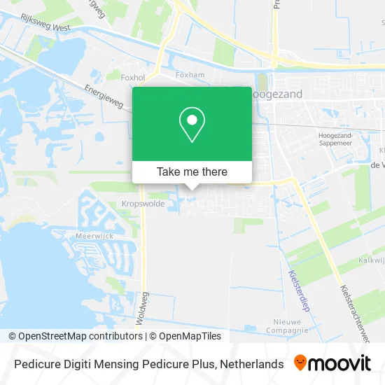 Pedicure Digiti Mensing Pedicure Plus map