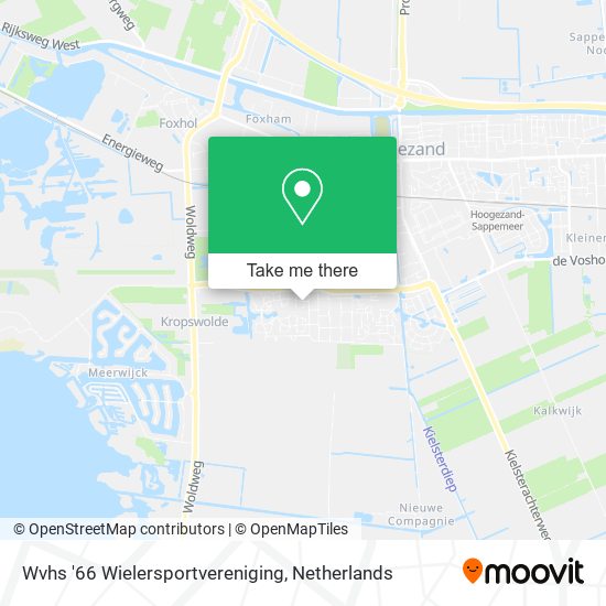 Wvhs '66 Wielersportvereniging map