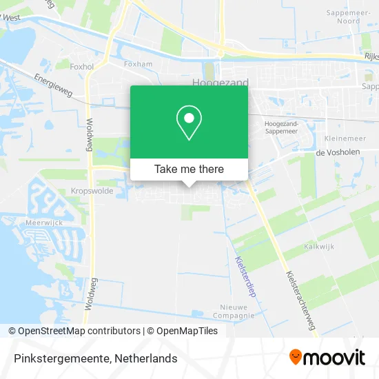 Pinkstergemeente map