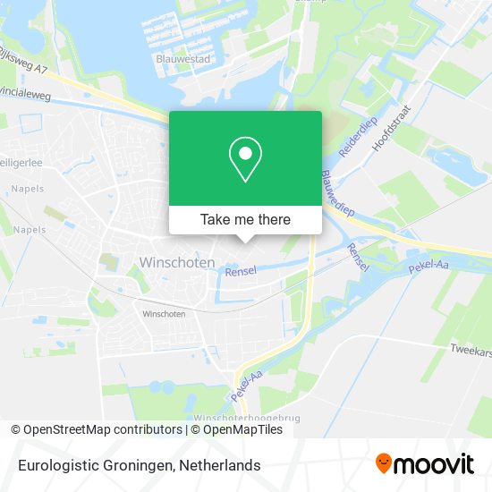 Eurologistic Groningen Karte