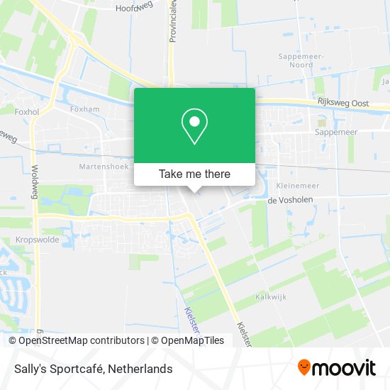 Sally's Sportcafé Karte