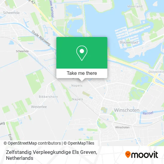 Zelfstandig Verpleegkundige Els Greven Karte
