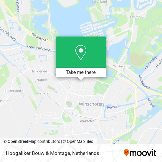 Hoogakker Bouw & Montage map