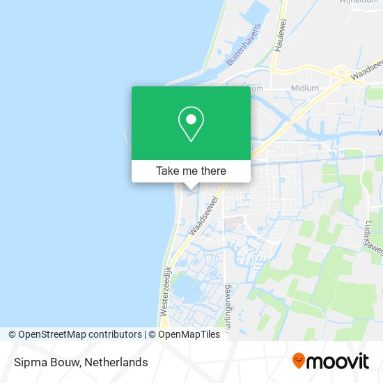 Sipma Bouw map